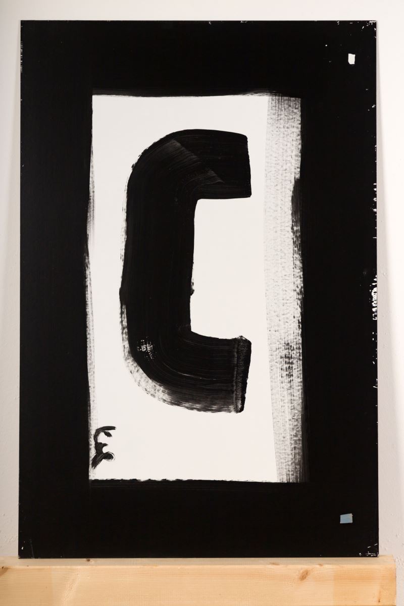 Martin Mainer, Kaligrafie II, 1999